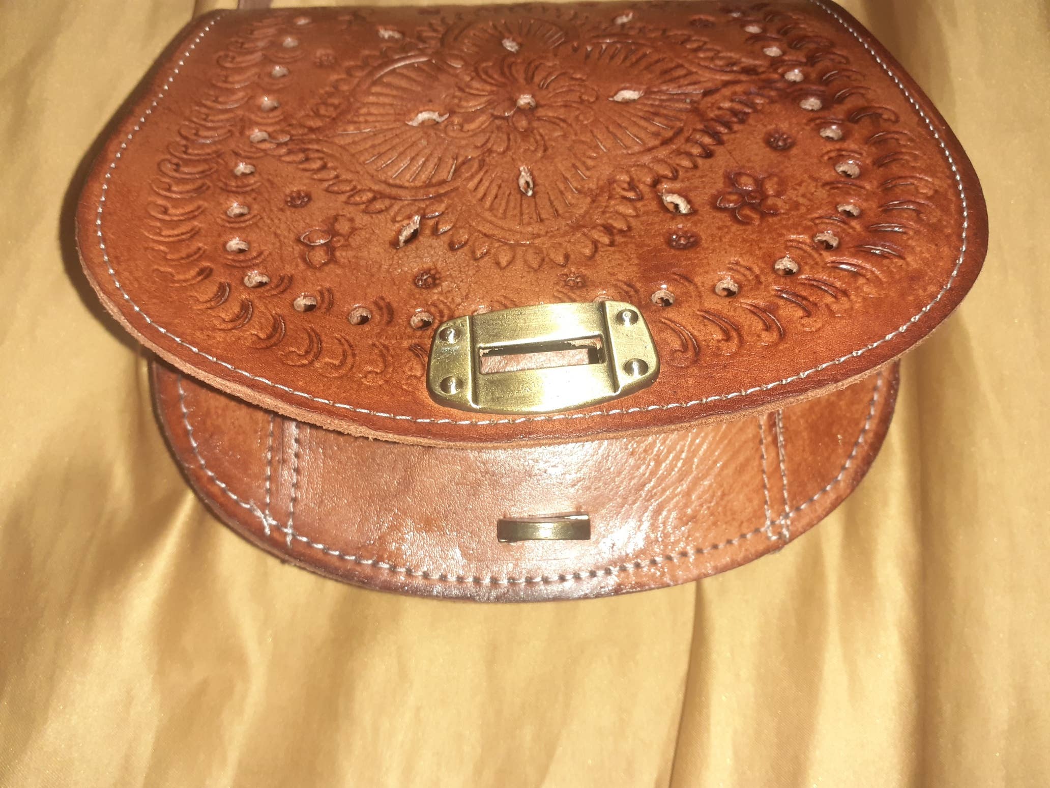 Bolso redondo click Fez