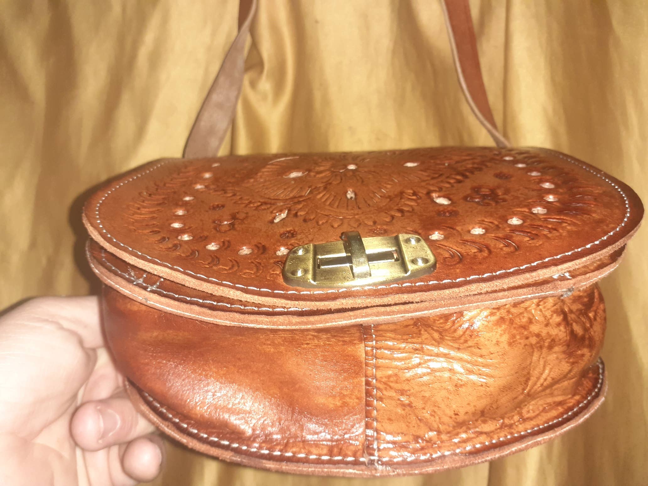 Bolso redondo click Fez